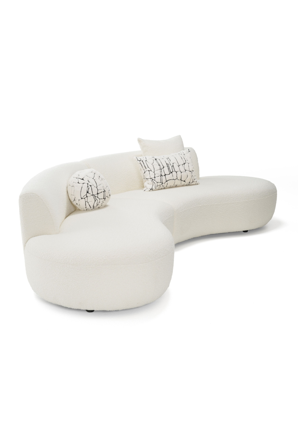 Curved Symmetrical Sectional Sofa | Oroa.com