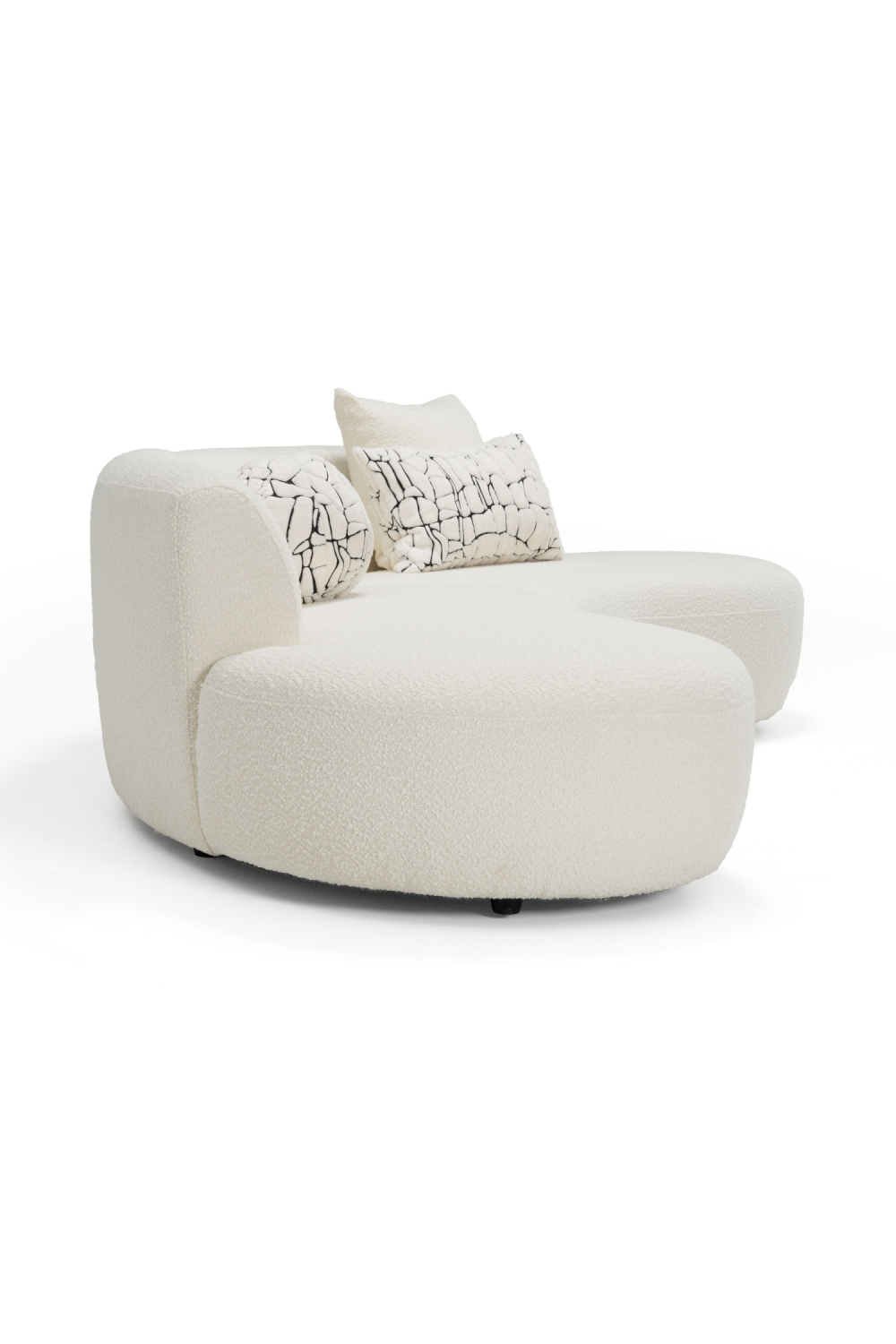 Curved Symmetrical Sectional Sofa | Oroa.com