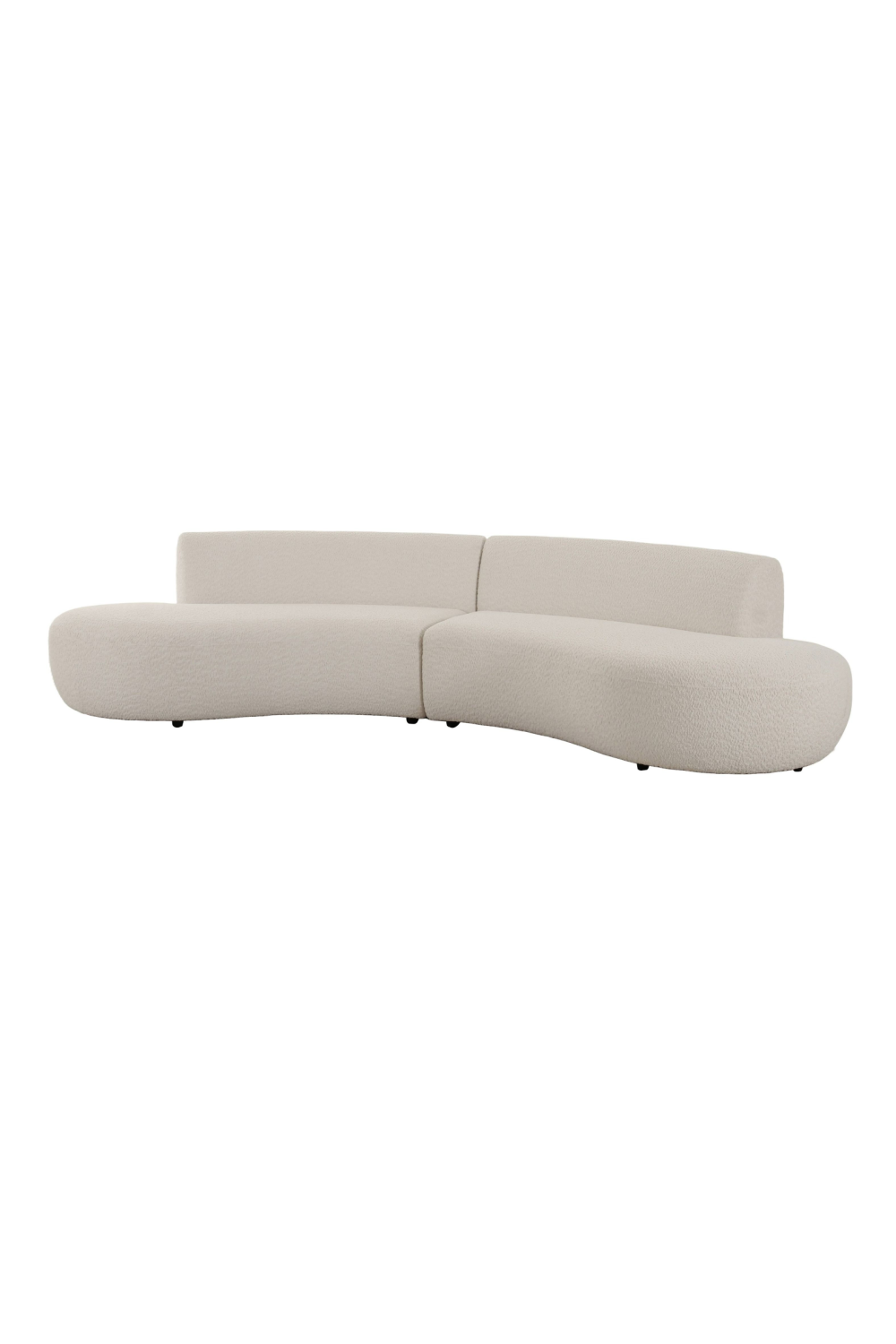 Curved Symmetrical Sectional Sofa | OROA Modern Weldon | Oroa.com