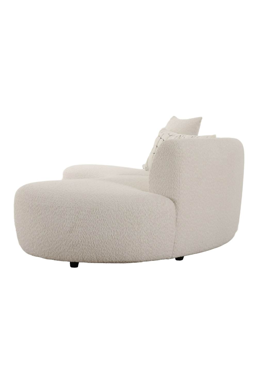 Curved Symmetrical Sectional Sofa | OROA Modern Weldon | Oroa.com