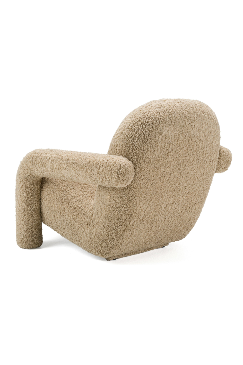 Tan Fabric Accent Chair | OROA Modern Trevor | Oroa.com