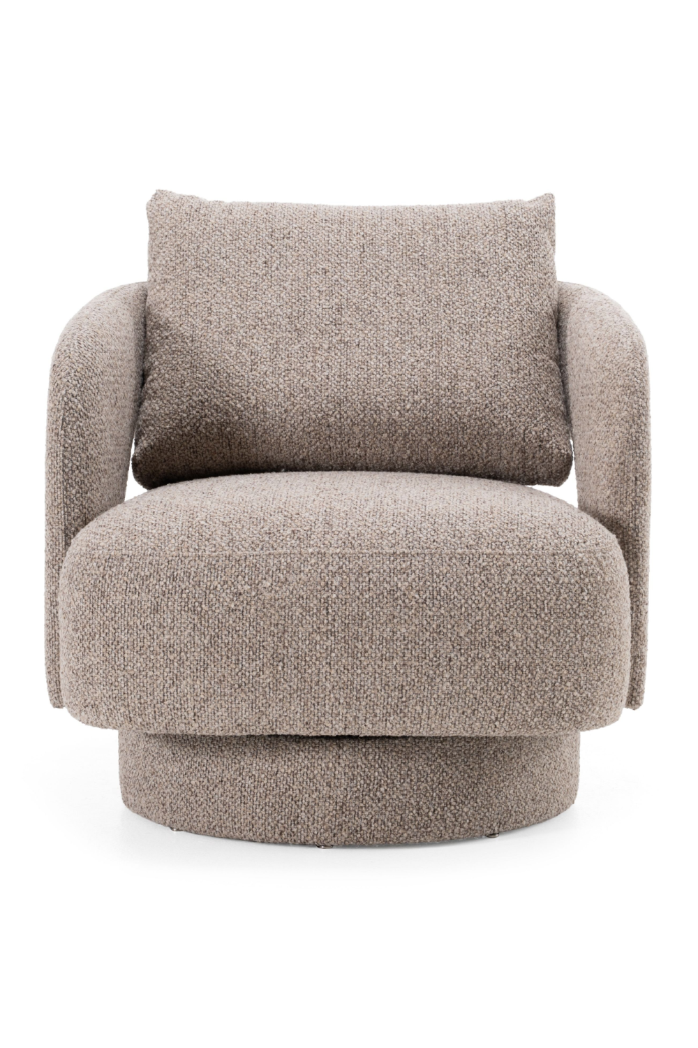 Brown Fabric Accent Chair | OROA Modern Johnny | Oroa.com
