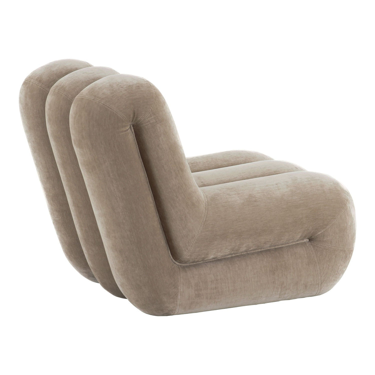 Taupe Fabric Accent Chair | OROA Modern Archie | Oroa.com