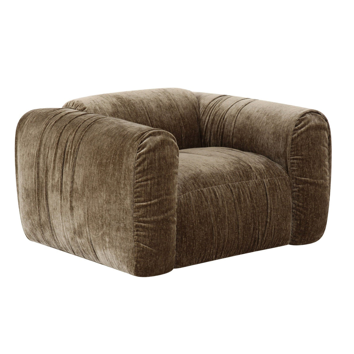 Tan Fabric Lounge Chair | OROA Modern Siegal | Oroa.com