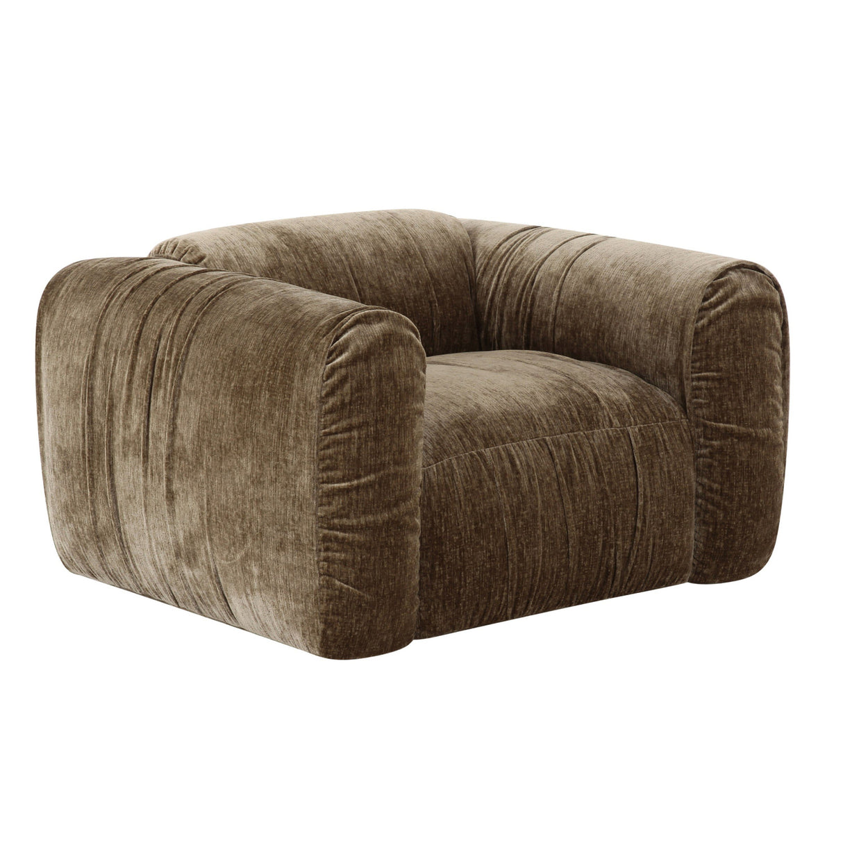 Tan Fabric Lounge Chair | Oroa.com