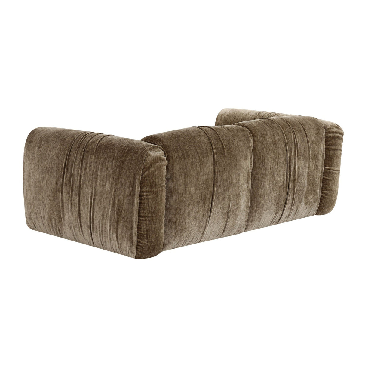 Tan Fabric Loveseat | OROA Modern Siegal | Oroa.com