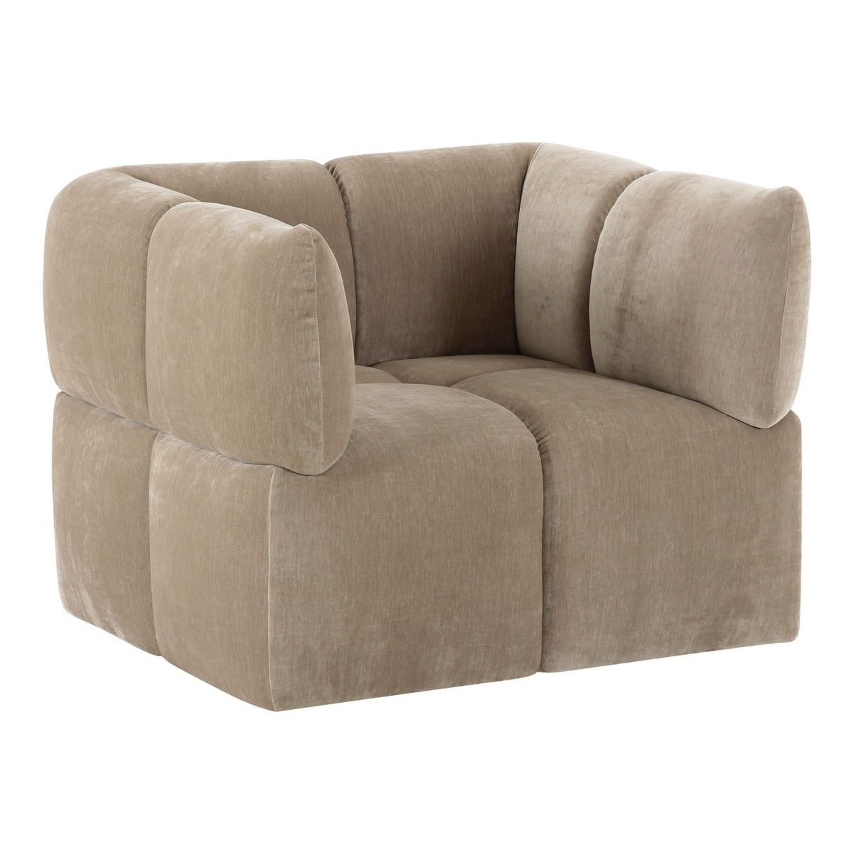 Taupe Modern Swivel Accent Chair | OROA Modern Marisol | Oroa.com