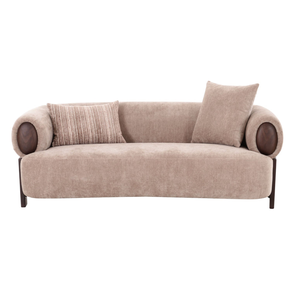 Modern Tan Loveseat | OROA Modern Arnaud | Oroa.com