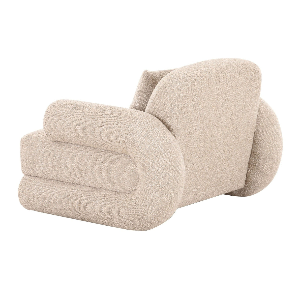 Beige Fabric Modern Accent Chair | OROA Modern Odette | Oroa.com