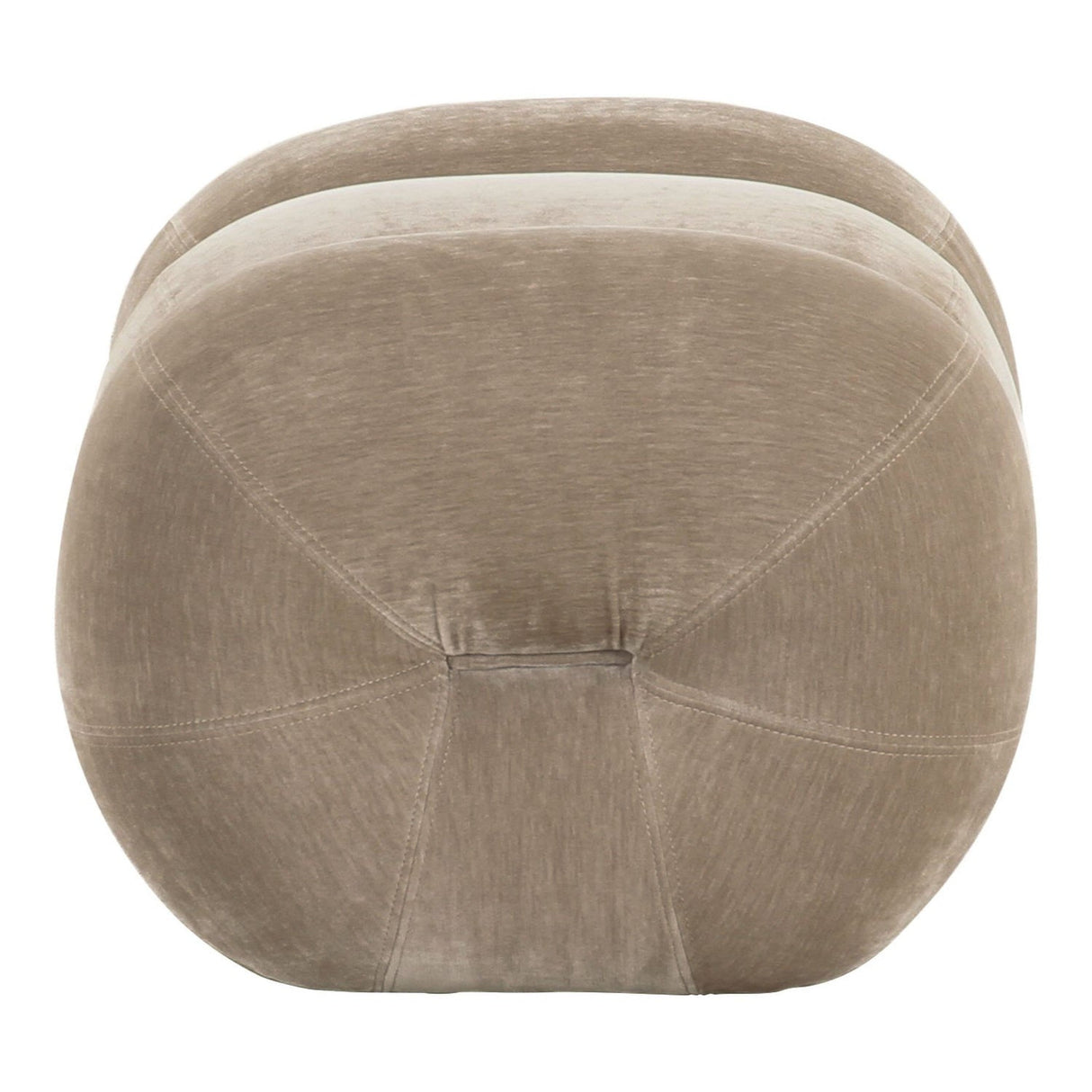 Taupe Fabric Ottoman | OROA Modern Archie | Oroa.com