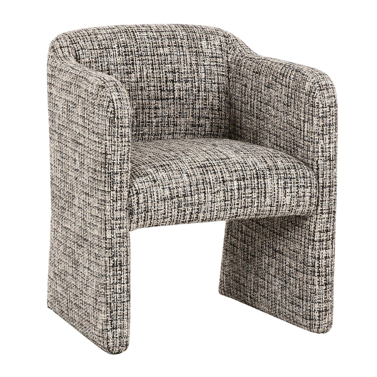 Beige/Black Varigated Dining Chair | OROA Modern Oldford | Oroa.com
