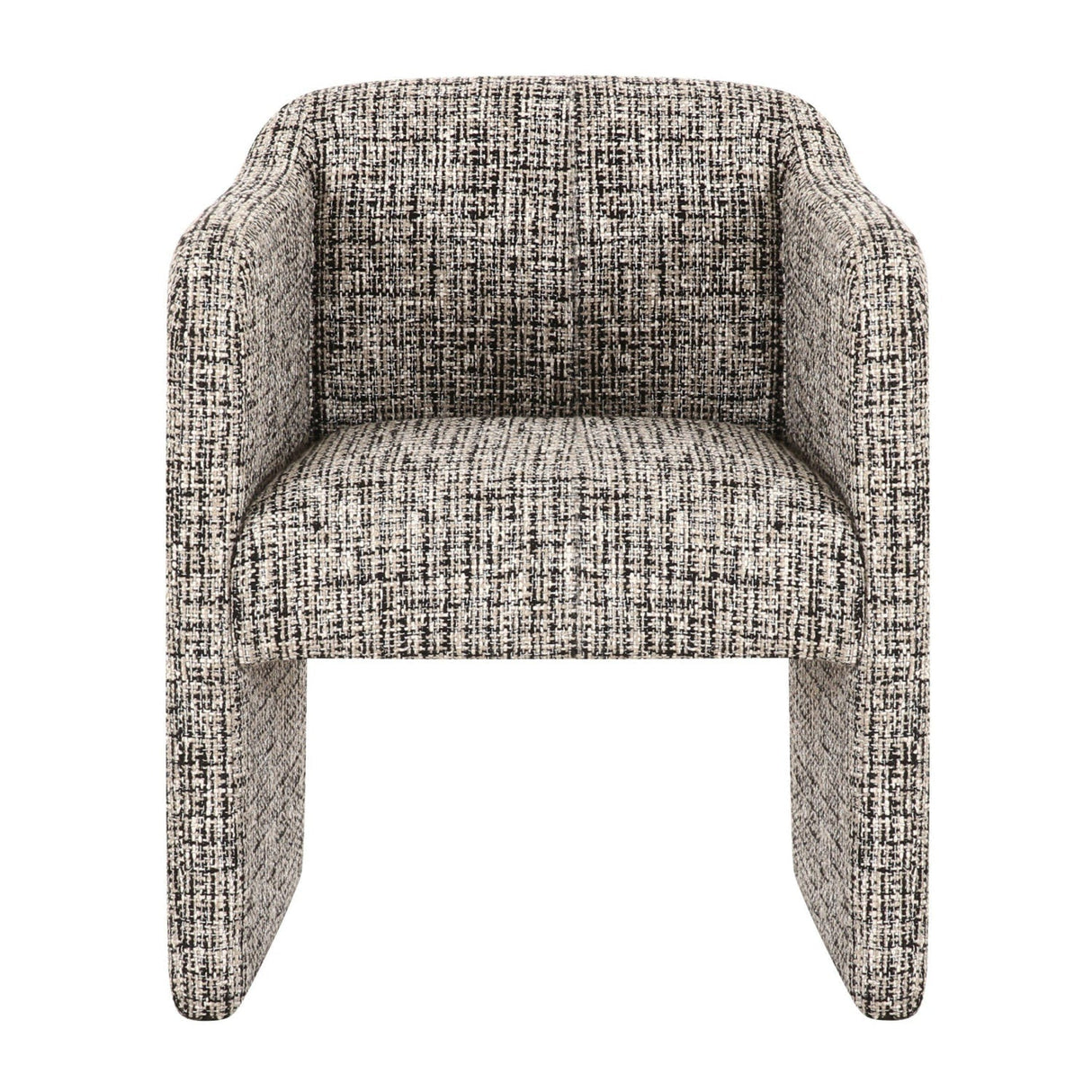 Beige/Black Varigated Dining Chair | OROA Modern Oldford | Oroa.com