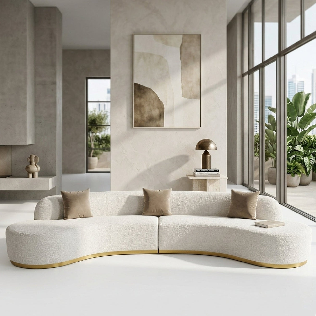 Curved Sectional Sofa – Frontier – alternate view 11