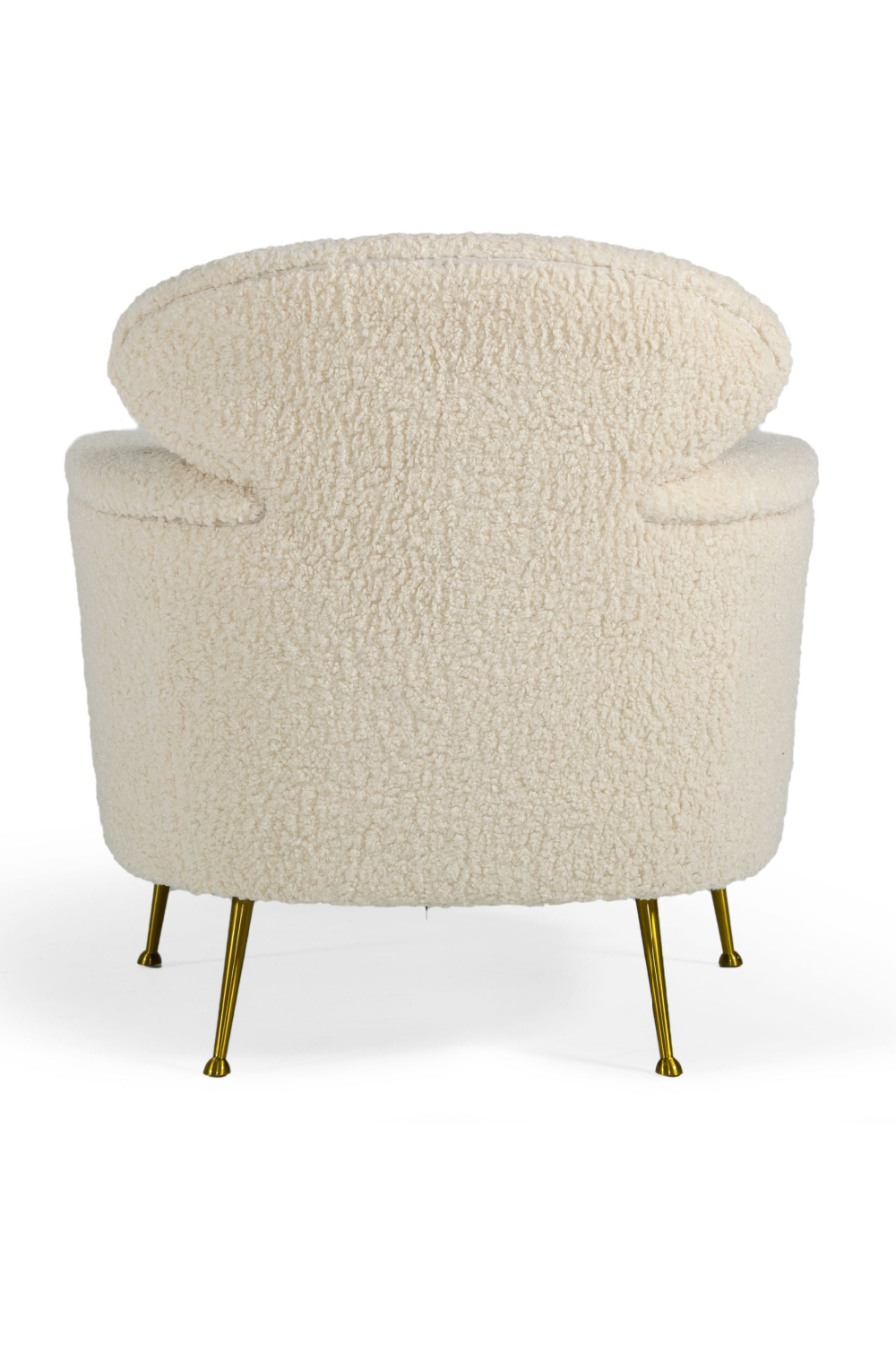 White Fur Lounge Chair | OROA Modern Altura | Oroa.com