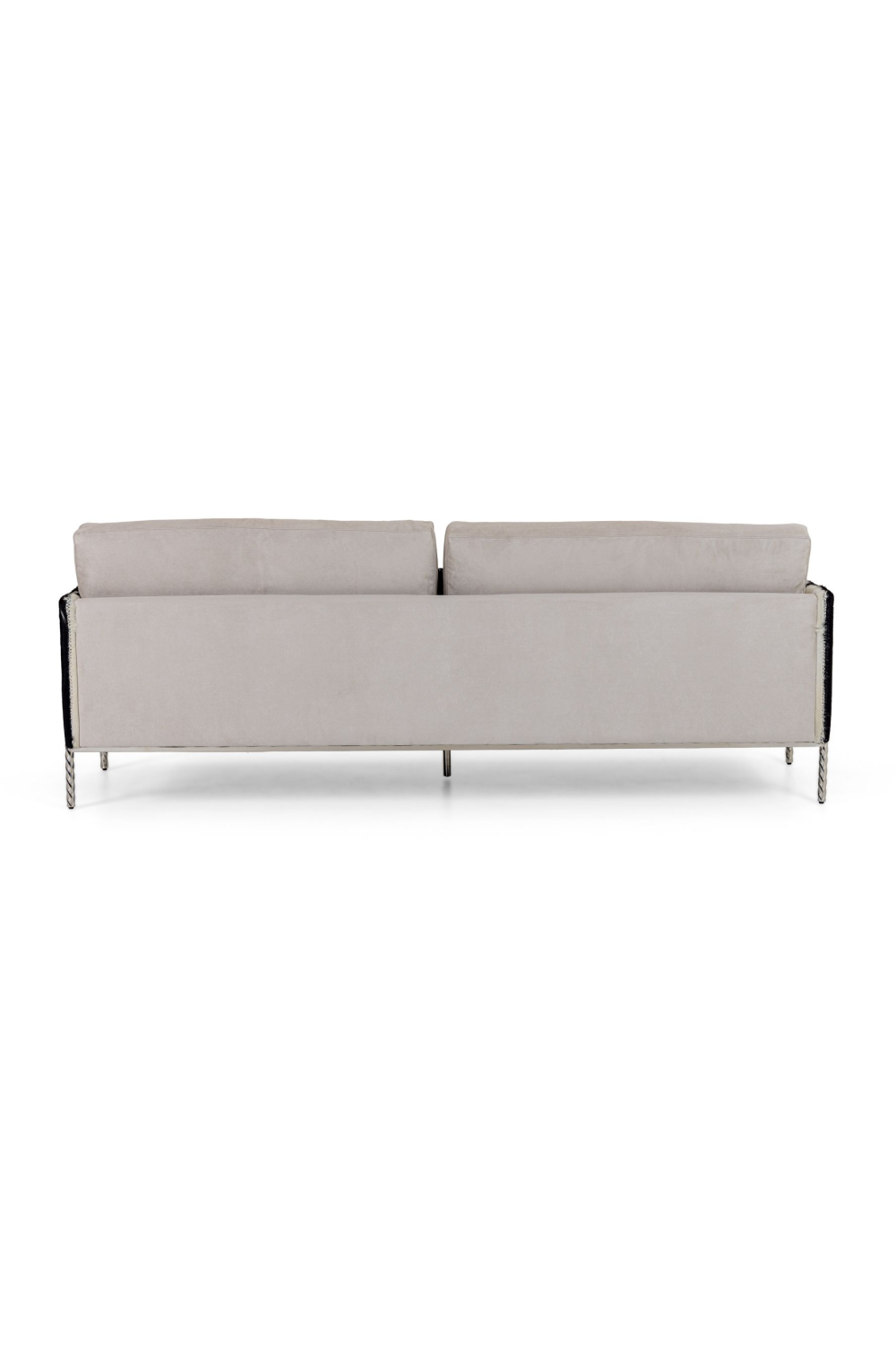 Gray Cowhide Sofa | OROA Modern Pueblo | Oroa.com