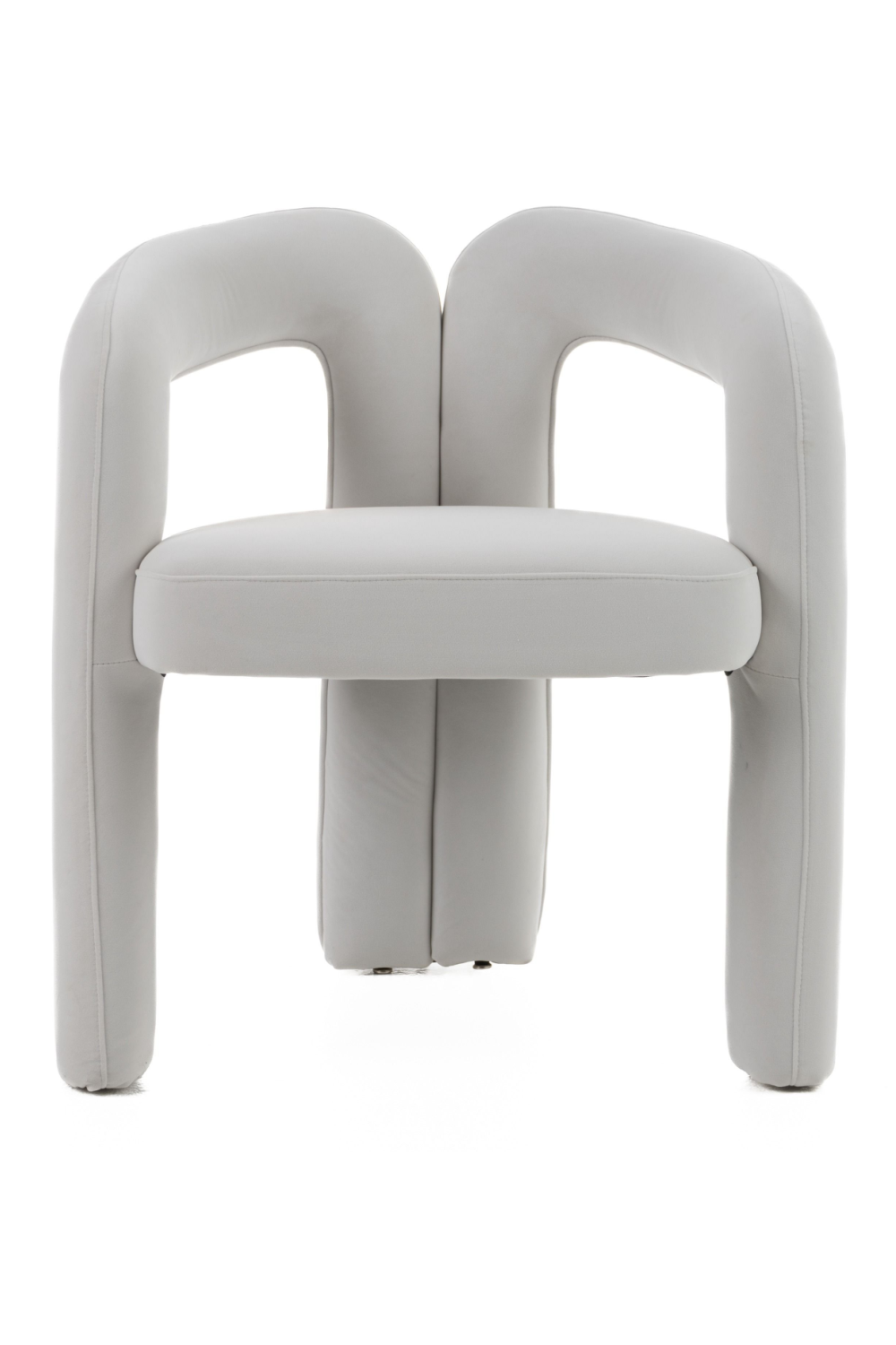 White Velvet Dining Chair | OROA Modern Ellen | Oroa.com