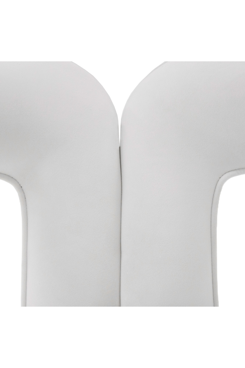 White Velvet Dining Chair | OROA Modern Ellen | Oroa.com