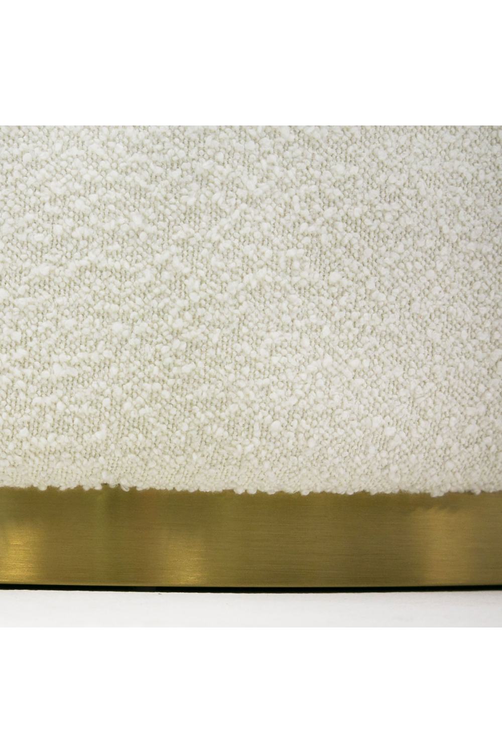 White Curved Sofa with Black Pillows | OROA Modern Frontier | Oroa.com