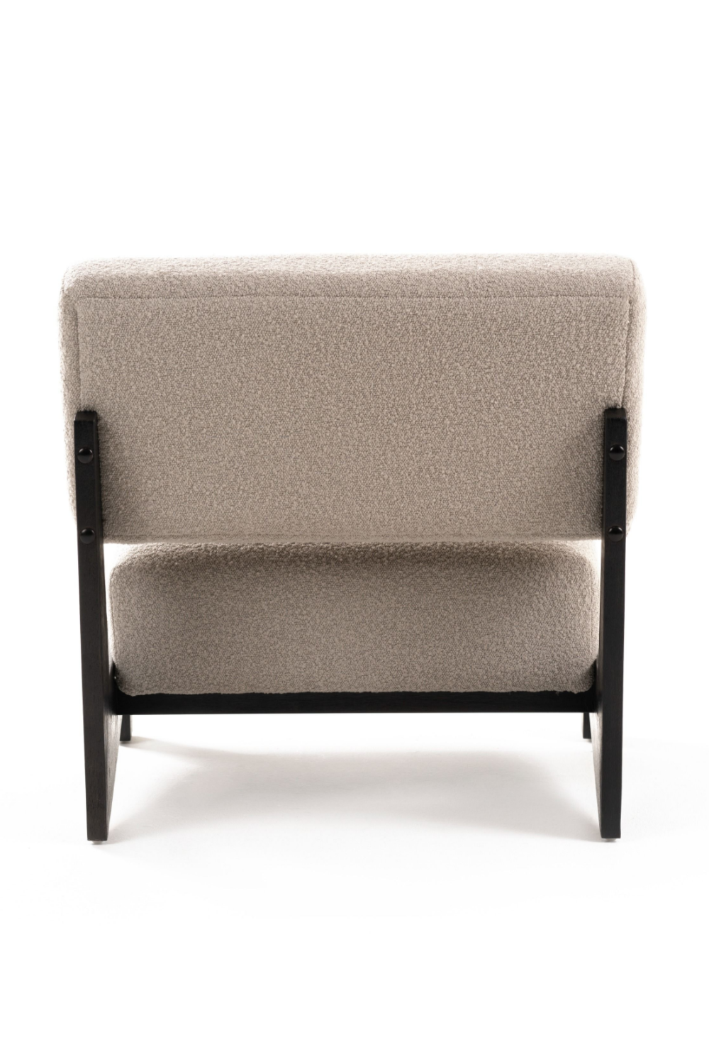 Wood Framed Velvet Lounge Chair | OROA Modern Tucker | Oroa.com