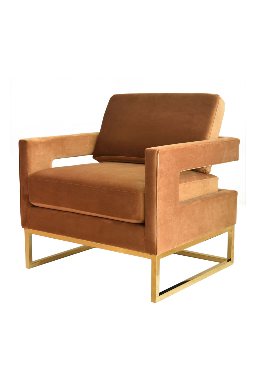 Velvet Accent Chair | OROA Modern Edna | Oroa.com