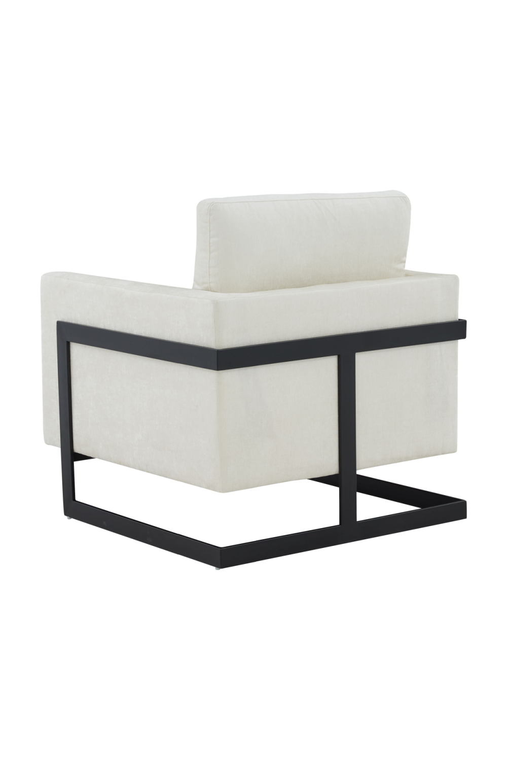 Metal Framed Square Accent Chair | OROA Modern Prince | Oroa.com