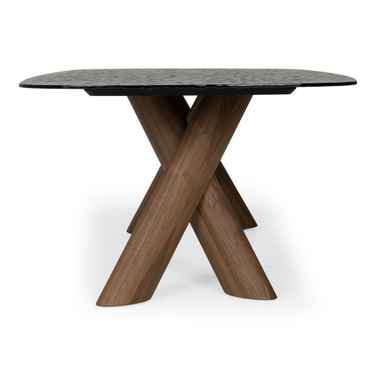 Modern European furniture - Gray Glass Dining Table - www.oroa.com