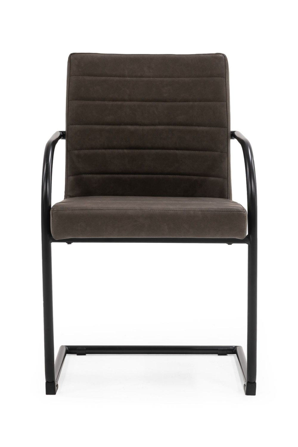Vegan Leather Cantilevered Dining Chair | OROA Modern Ivey | Oroa.com
