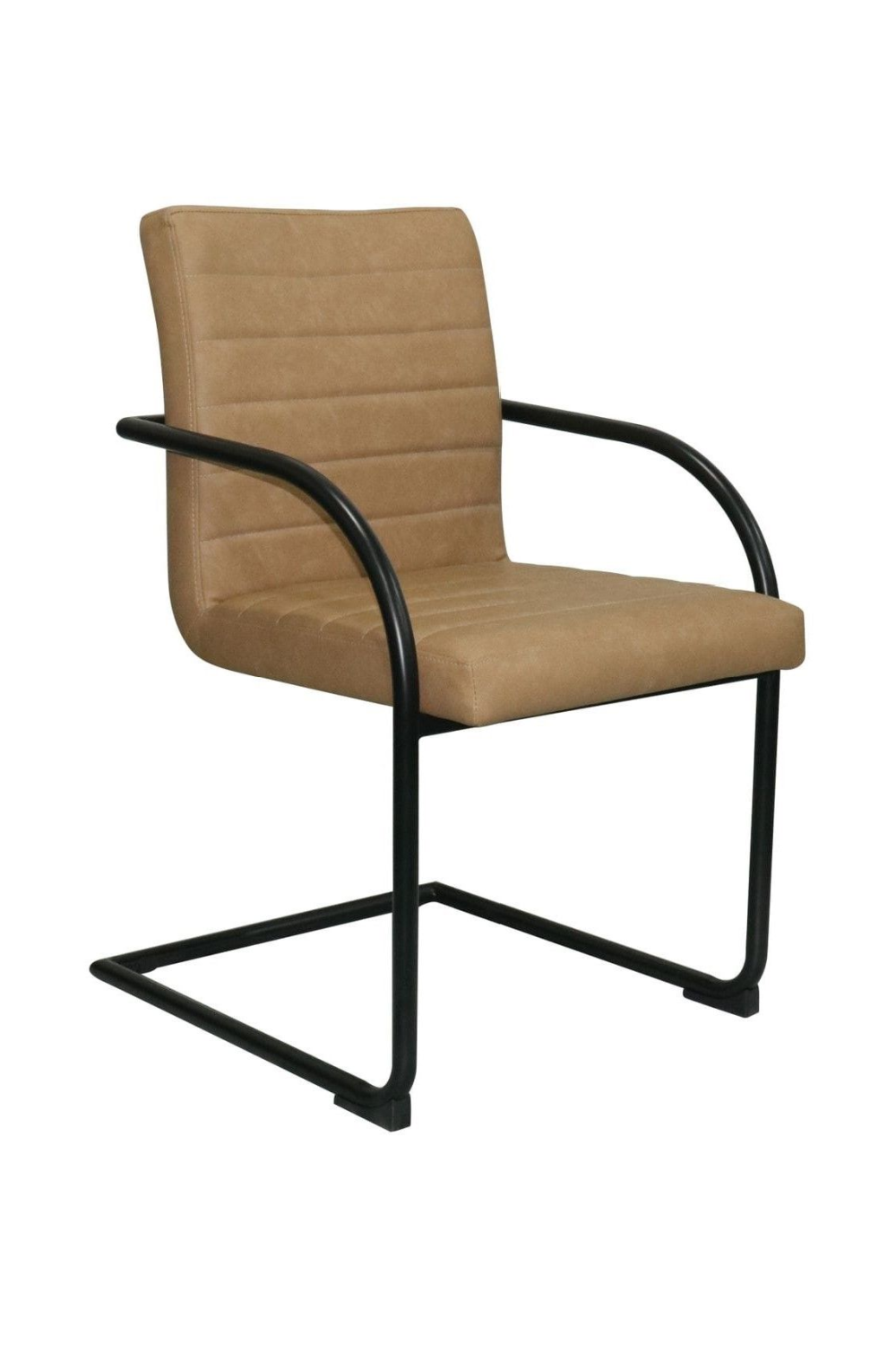 Vegan Leather Cantilevered Dining Chair | OROA Modern Ivey | Oroa.com