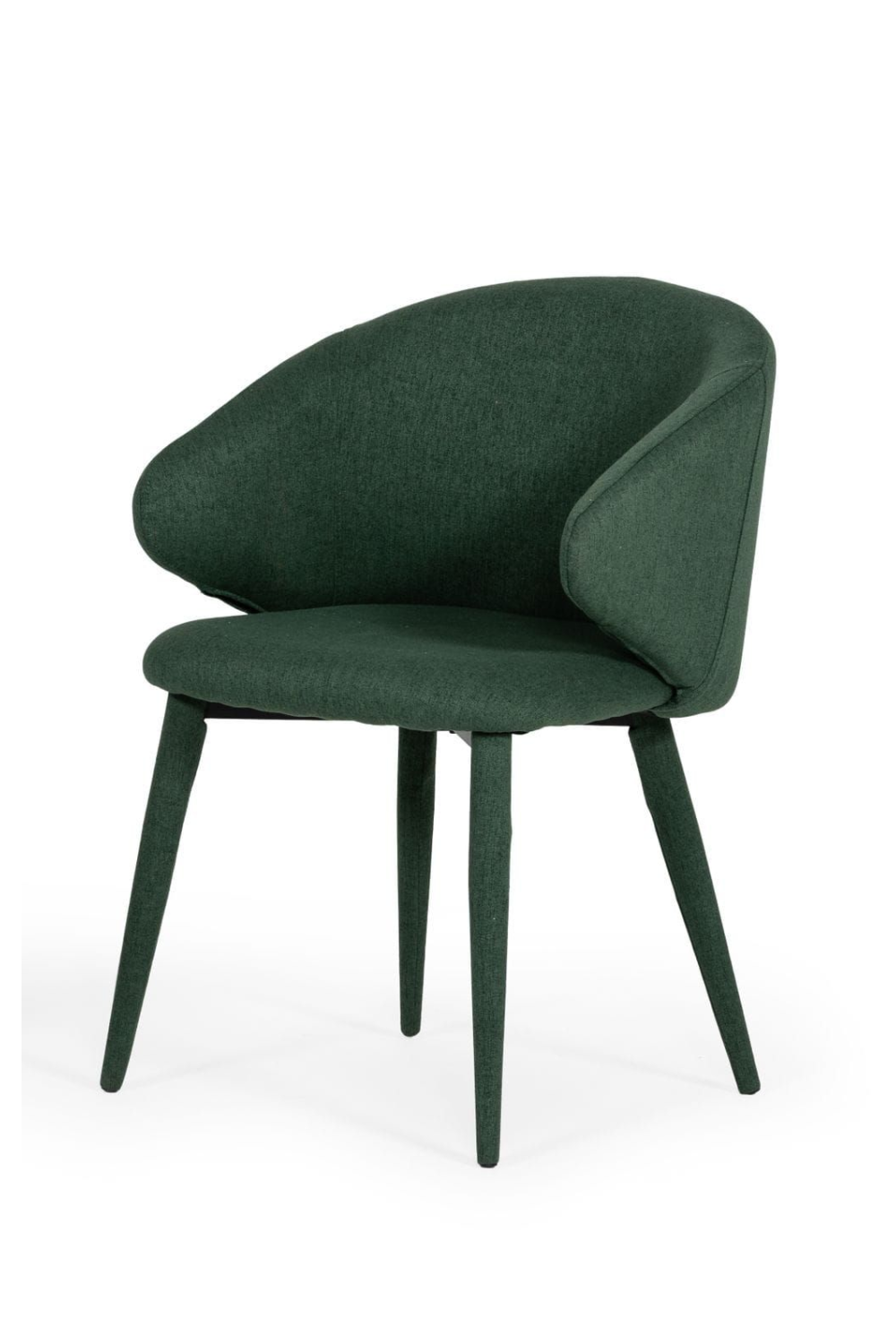 Green Linen Dining Chairs (2) | OROA Modern Keller | Oroa.com