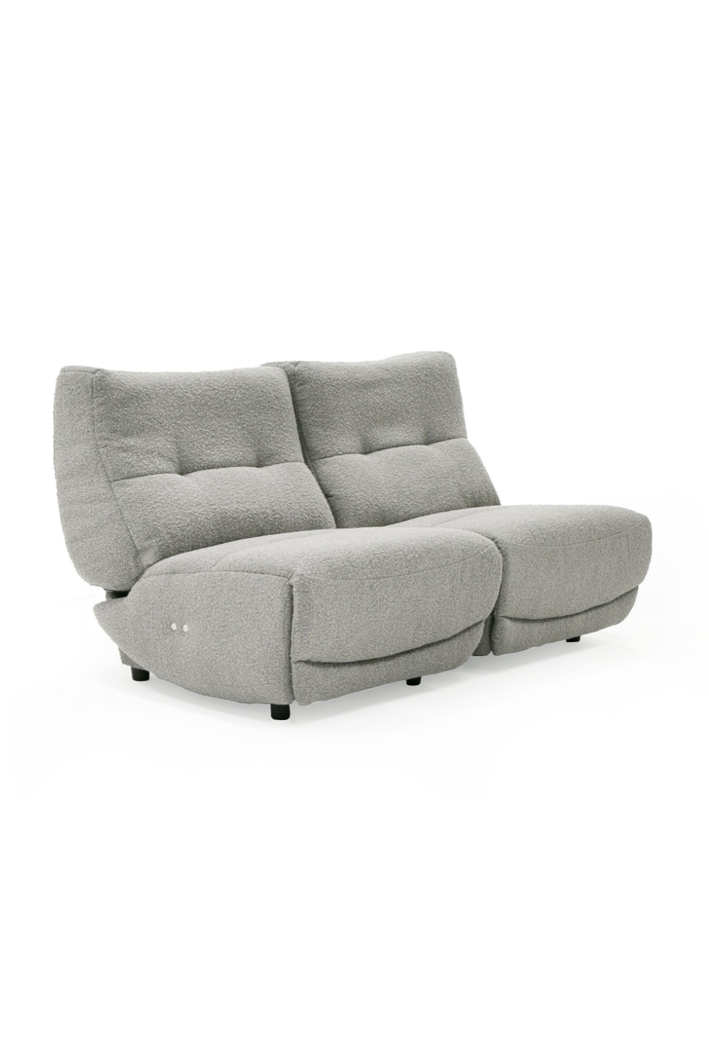 Gray Fabric Electric Recliner Chair S | OROA Modern Basil | Oroa.com