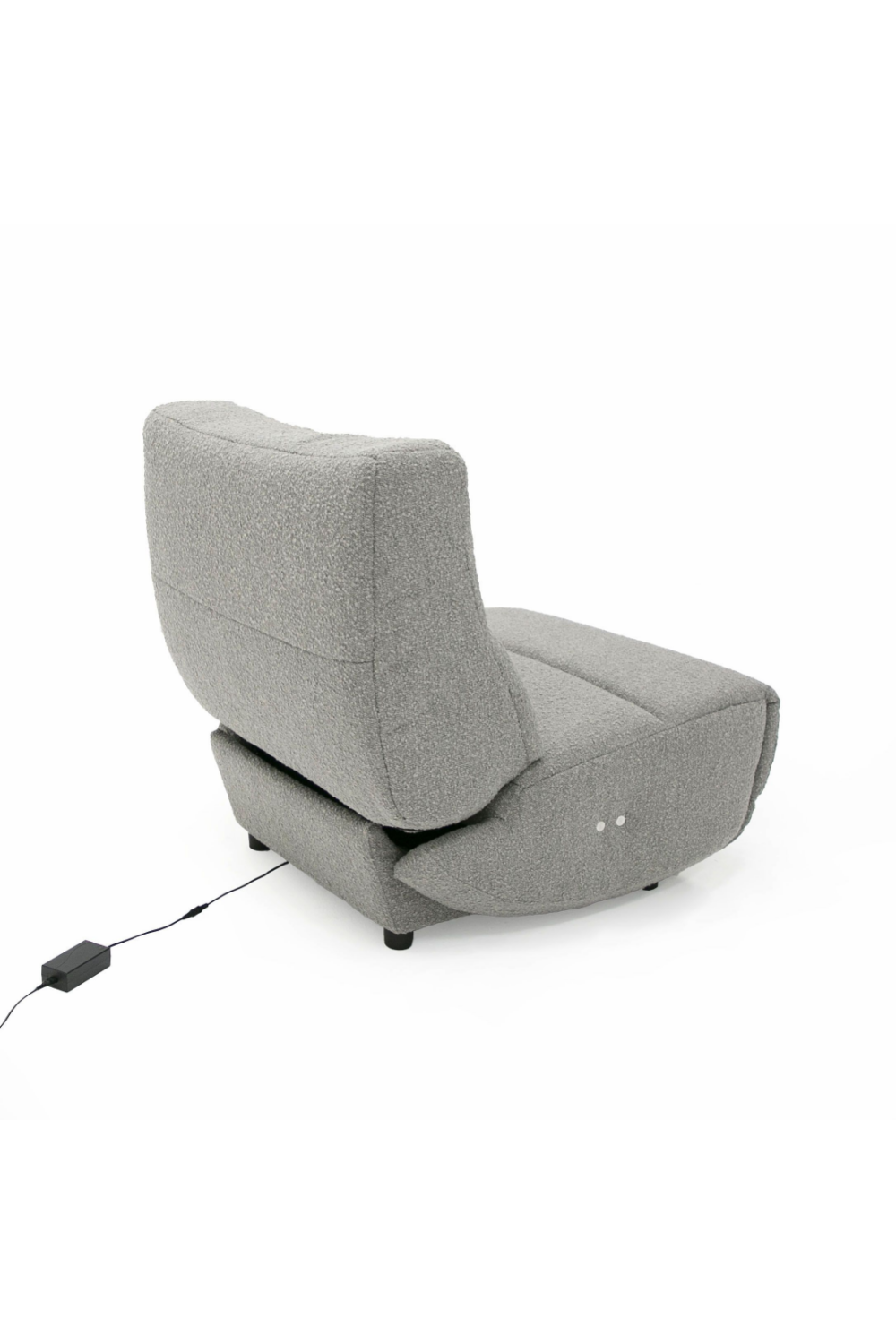 Gray Fabric Electric Recliner Chair S | OROA Modern Basil | Oroa.com
