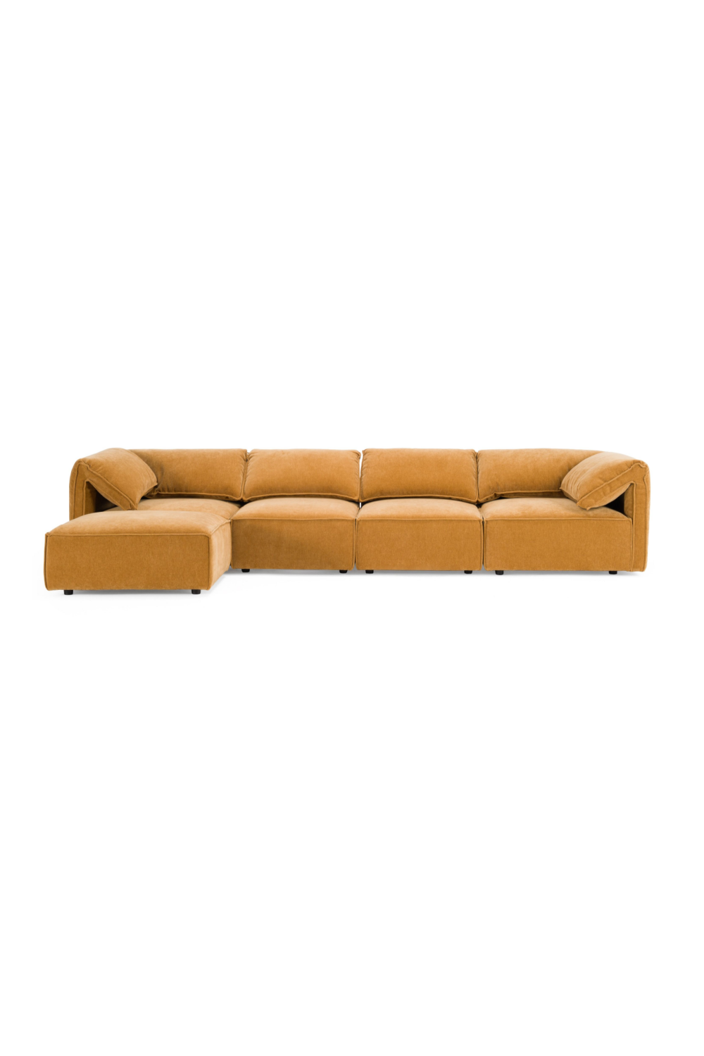 Orange 5-Piece Modular Sofa | OROA Modern Gene | Oroa.com