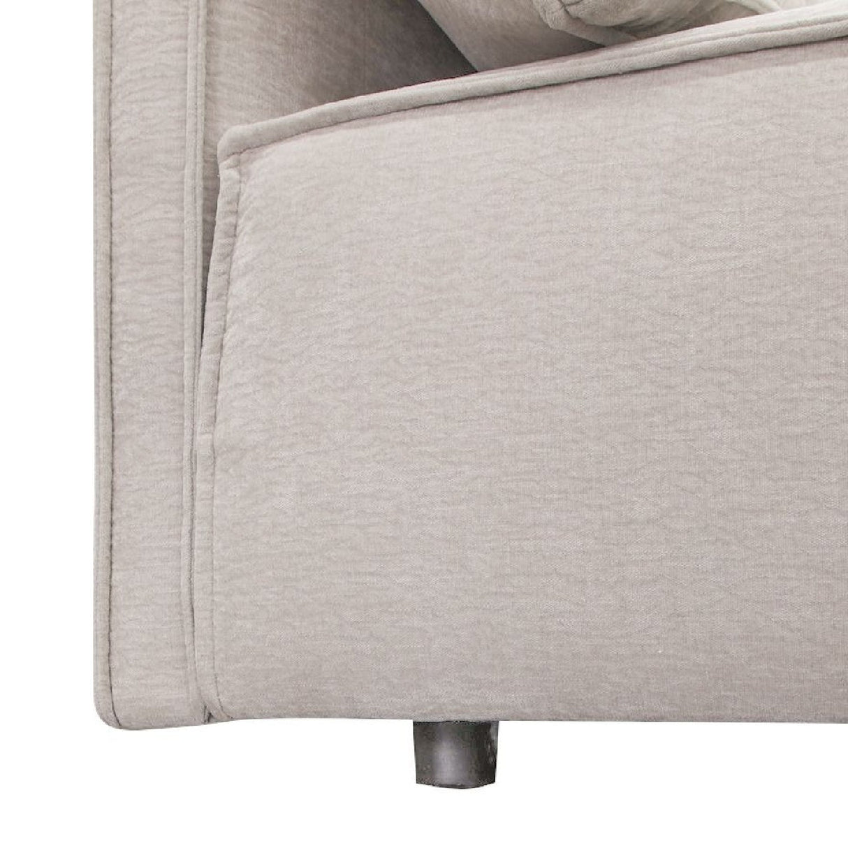 Modern European furniture - Gray Fabric Sectional Sofa - www.oroa.com