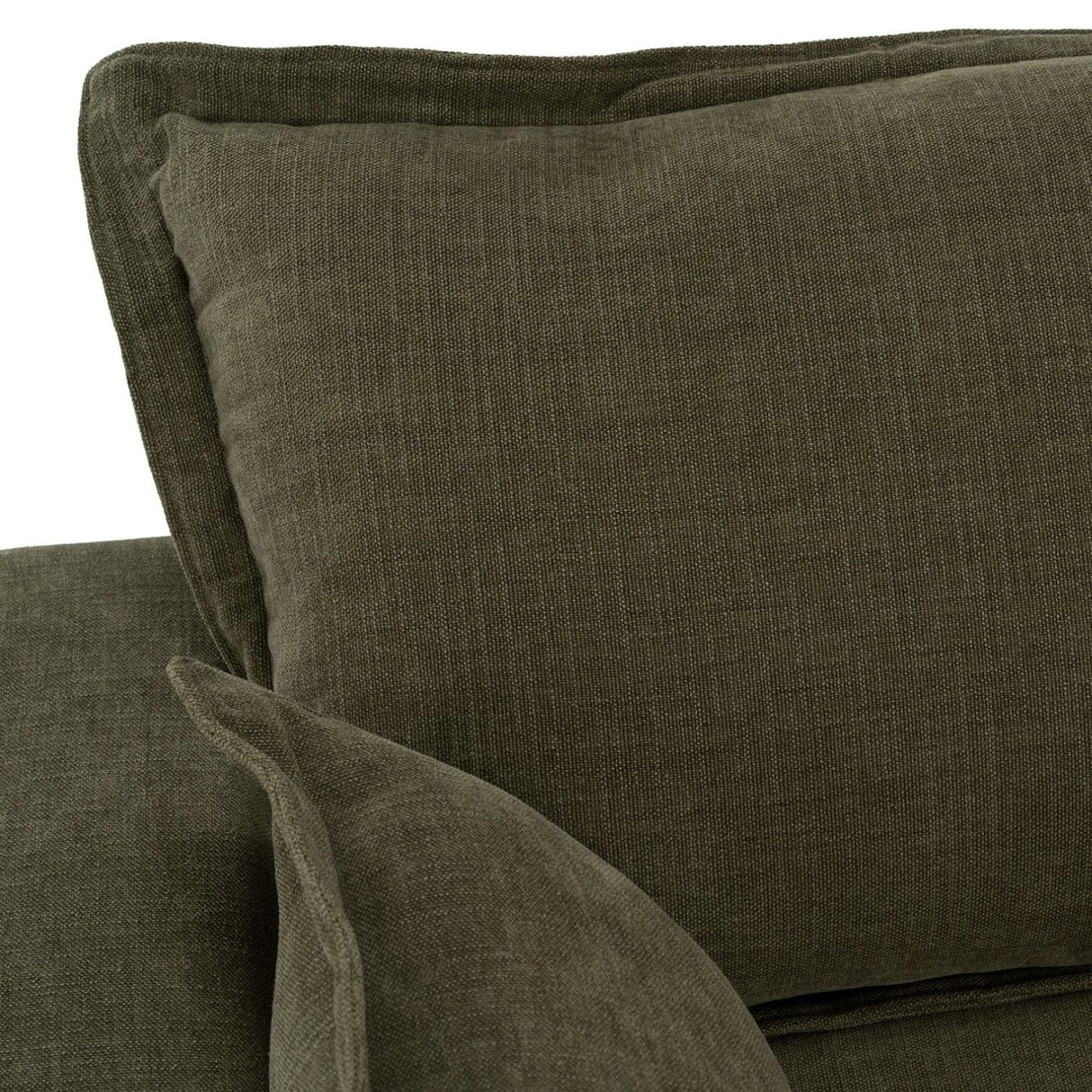 Modern European furniture - Green Fabric Loveseat - www.oroa.com
