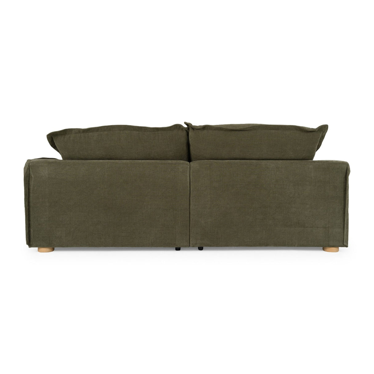 Modern European furniture - Green Fabric 3-Seater Sofa - www.oroa.com