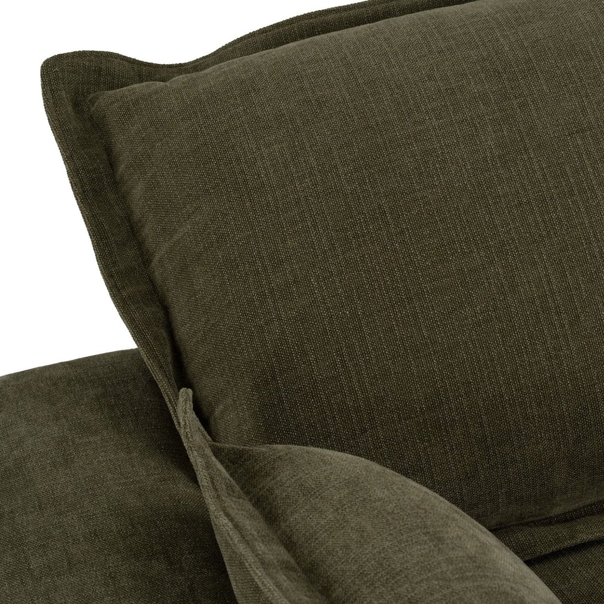 Modern European furniture - Green Fabric 3-Seater Sofa - www.oroa.com