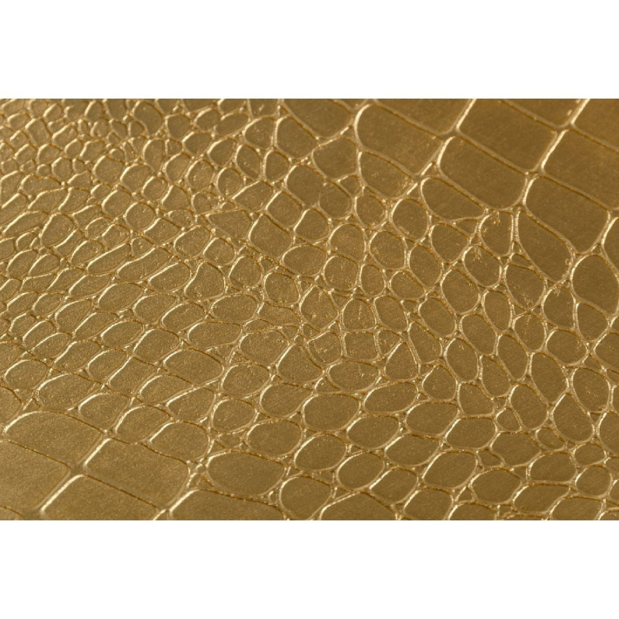 Gold Crocodile Mirror Console Table | OROA Modern Aversa | Oroa.com