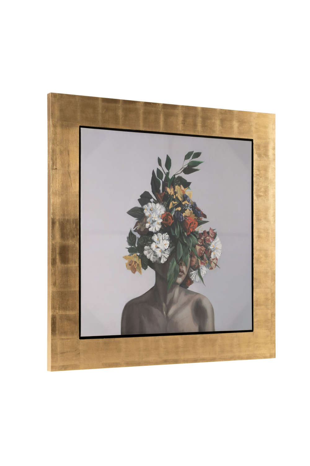 Floral Crowned Woman Painting | OROA Modern Victoria | Oroa.com