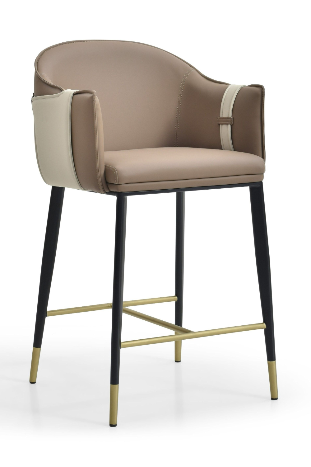 Vegan Leather Counter Chair | OROA Modern Calder | Oroa.com