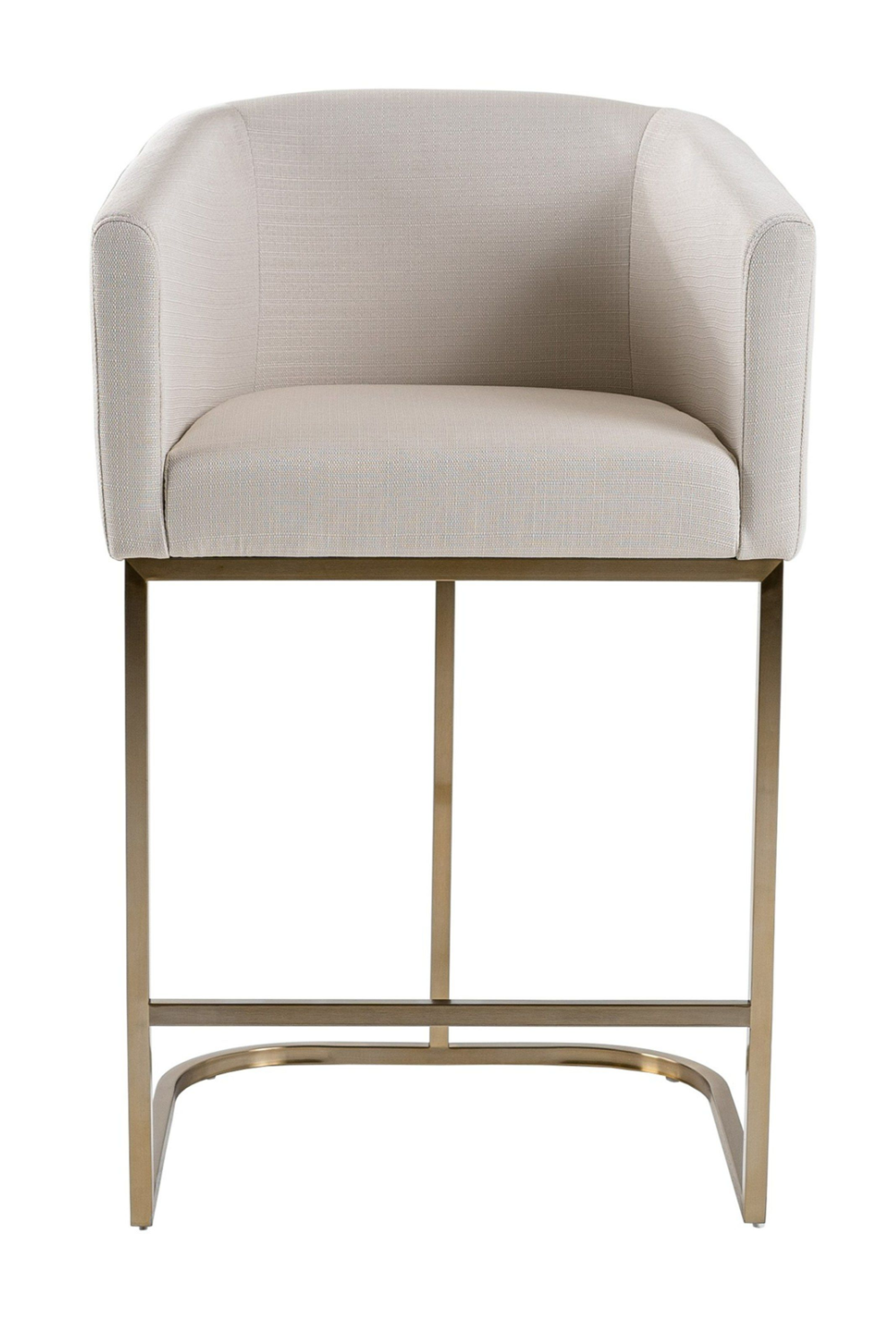 Curved White Counter Chair | OROA Modern Yukon | Oroat.com