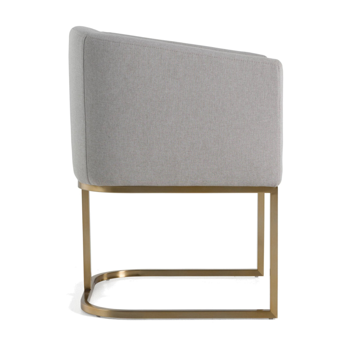 Modern European furniture - Curved White Counter Chair - www.oroa.com