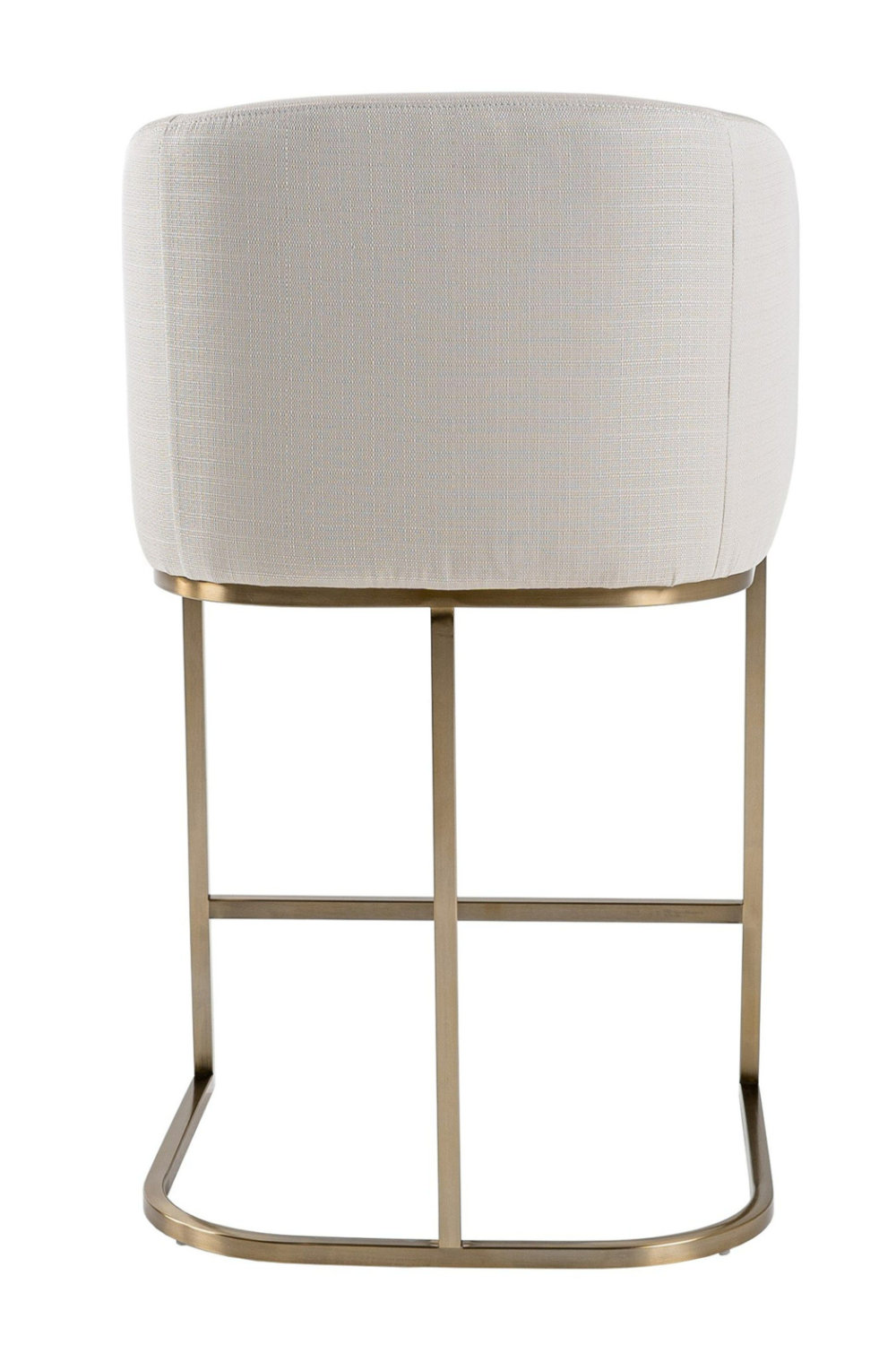 Curved White Counter Chair | OROA Modern Yukon | Oroat.com