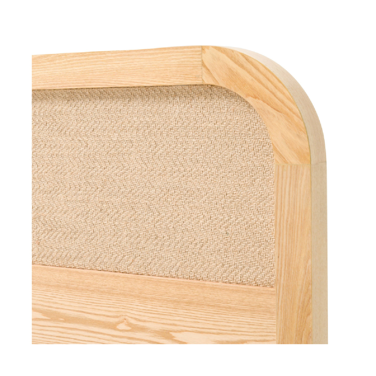 Natural Ash Bed – Gavin – rear view