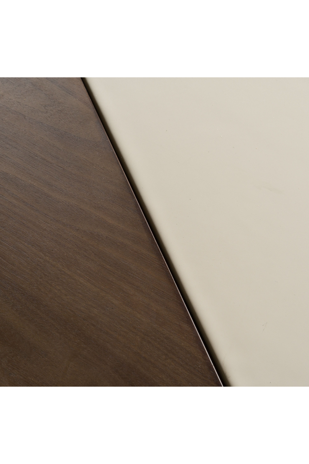 Beige Leather Desk | OROA Modern Kerouac | Oroa.com