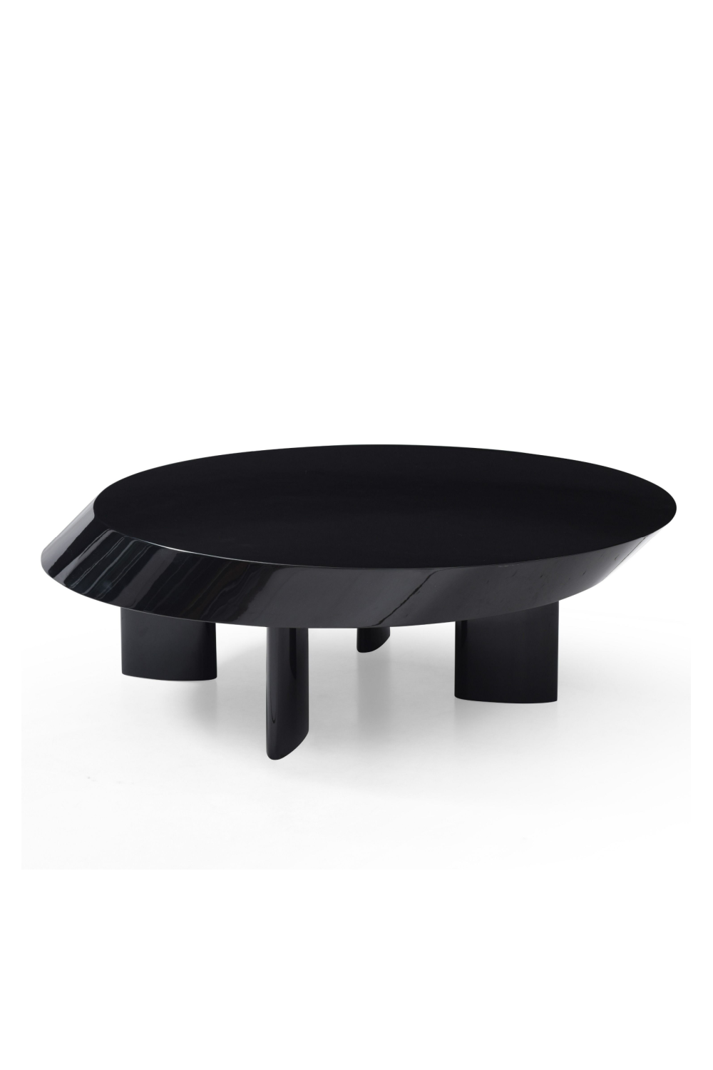 Black Round Coffee Table | OROA Modern CT106 | Oroa.com