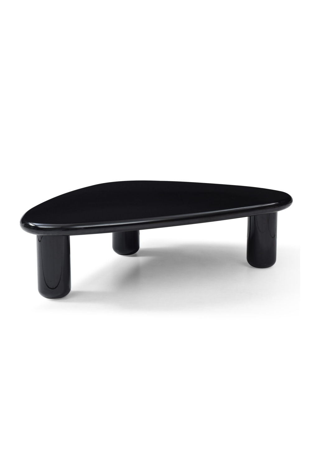Black Triangular Coffee Table | OROA Modern CT107 | Oroa.com