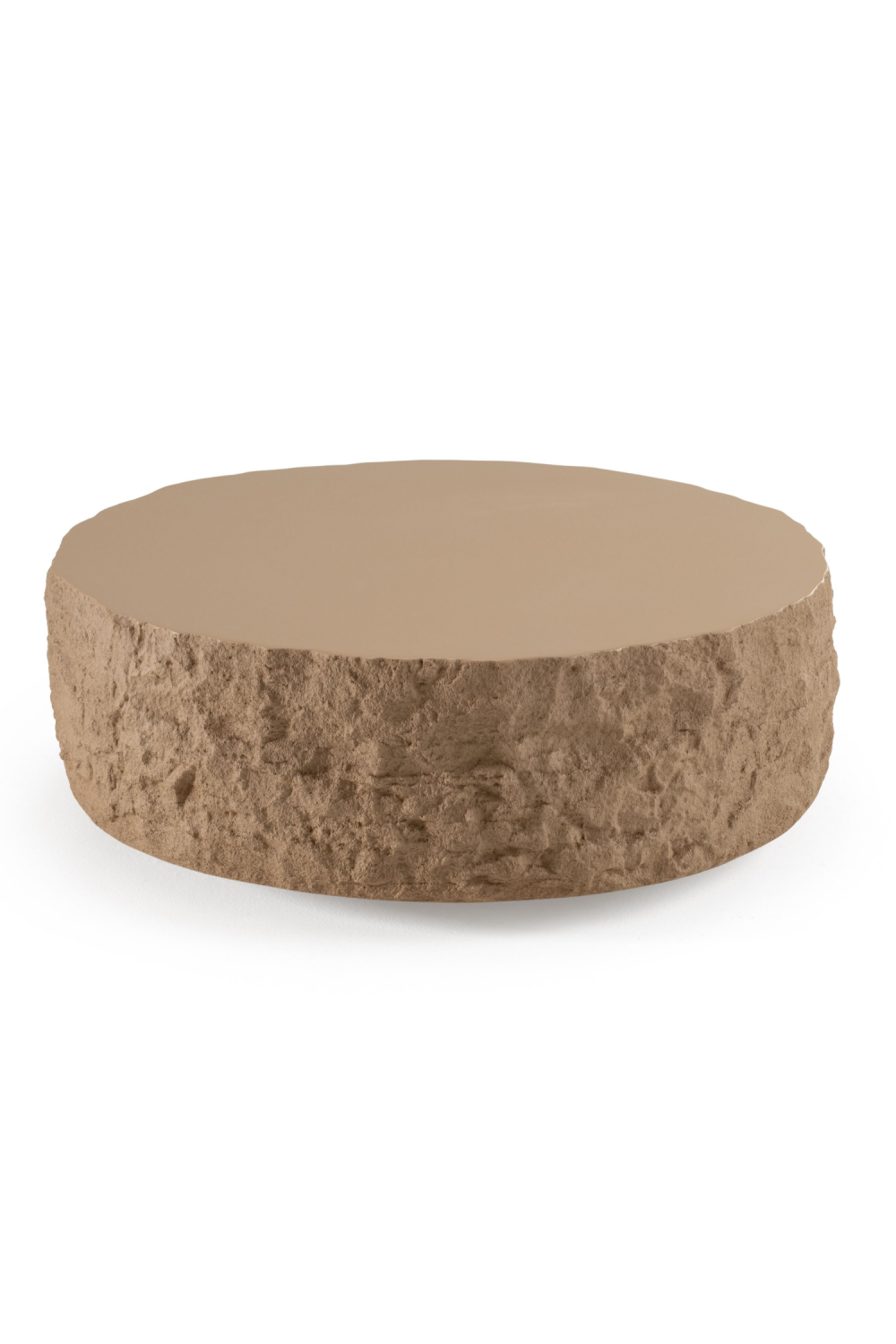 Round Fiberglass Coffee Table | OROA Modern Quarry | Oroa.com