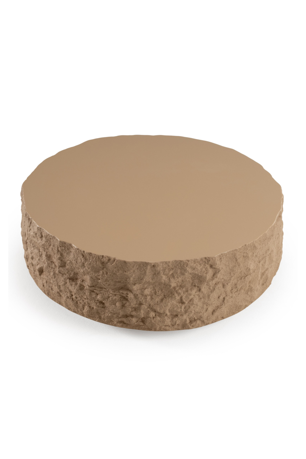 Round Fiberglass Coffee Table | OROA Modern Quarry | Oroa.com