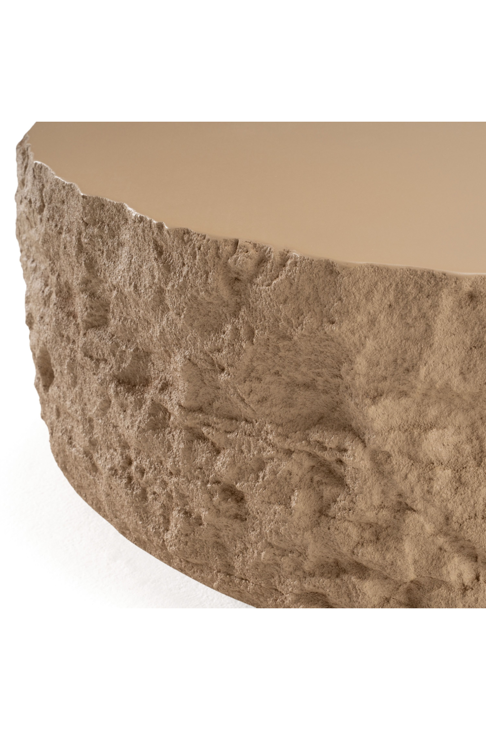 Round Fiberglass Coffee Table | Oroa.com