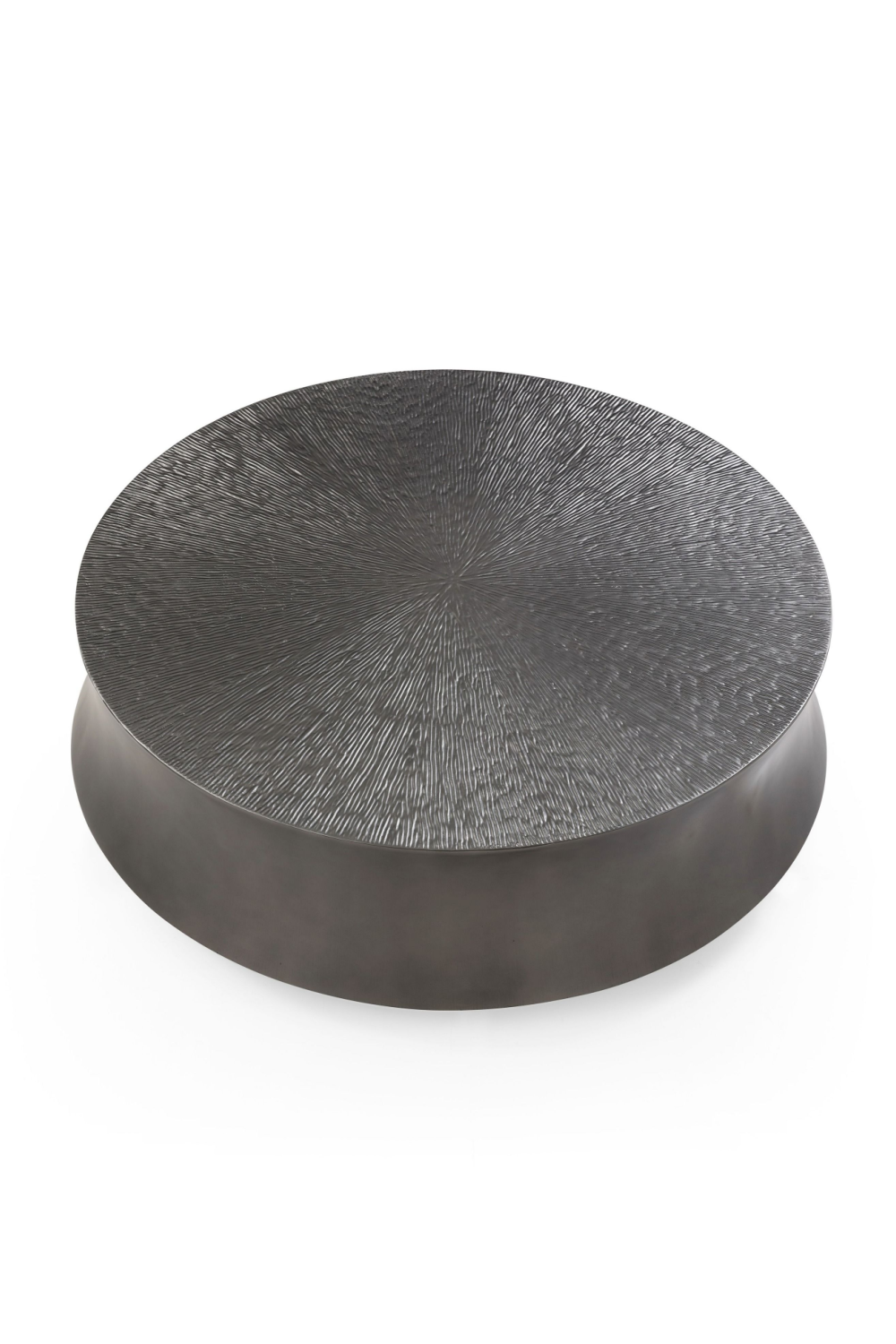 Antique Gray Round Coffee Table | OROA Modern Airdrie | Oroa.com